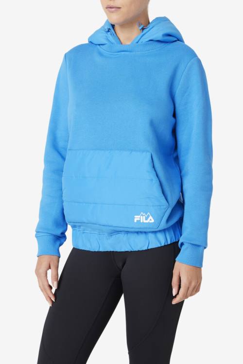 Fila Trinity Pulover s kapuco Ženske Modra | Fila501GW