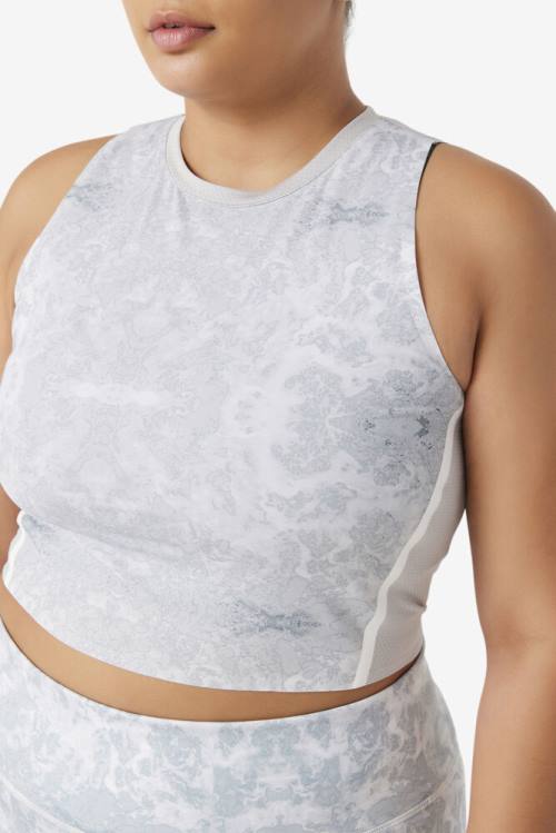 Fila Uplift Athletic Crop Tops Ženske Bela | Fila370JB