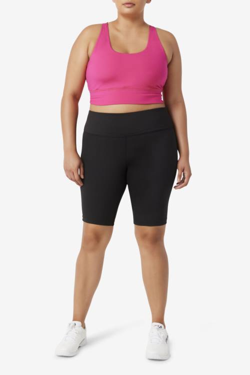 Fila Uplift Cross Back Bra Tops Ženske Svetloba Roza | Fila835LI