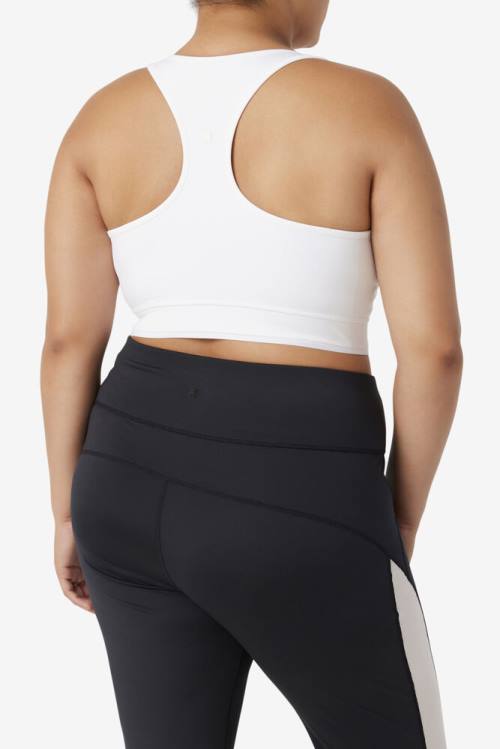 Fila Uplift Racerback Bra Tops Ženske Bela | Fila579LN