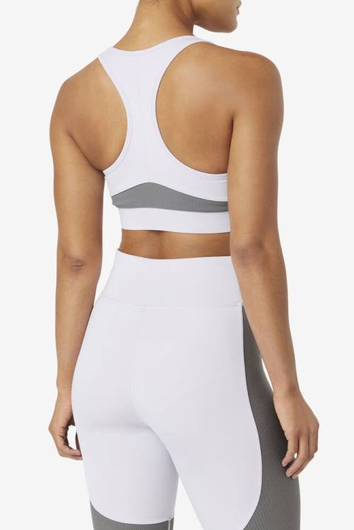 Fila Uplift Racerback Sports Bra Tops Ženske Sivke | Fila081XI