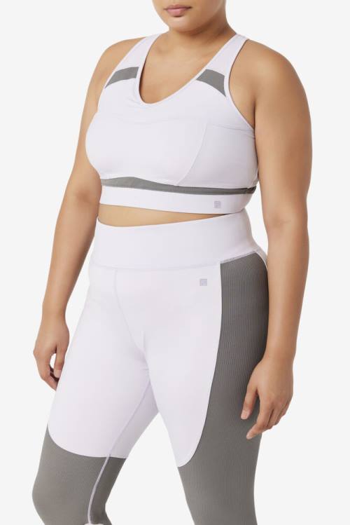 Fila Uplift Racerback Sports Bra Tops Ženske Sivke | Fila651GX