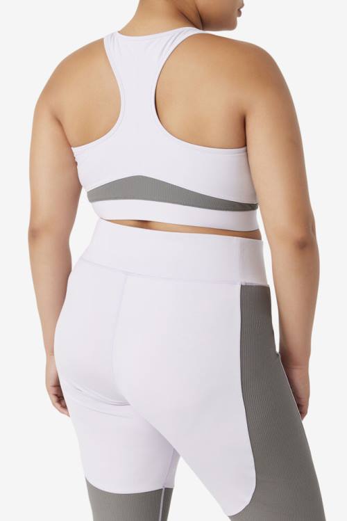 Fila Uplift Racerback Sports Bra Tops Ženske Sivke | Fila651GX