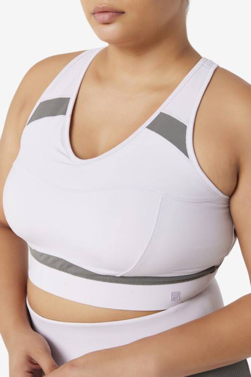 Fila Uplift Racerback Sports Bra Tops Ženske Sivke | Fila651GX