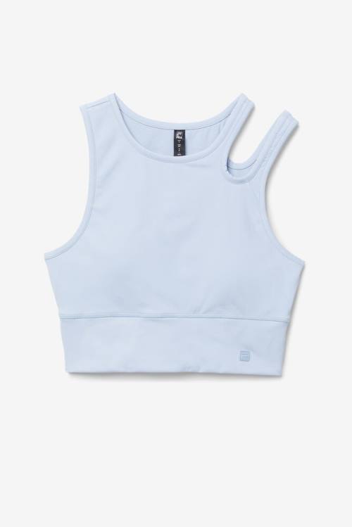 Fila Uplift Slice Crop Bra Tops Ženske Modra | Fila126TS