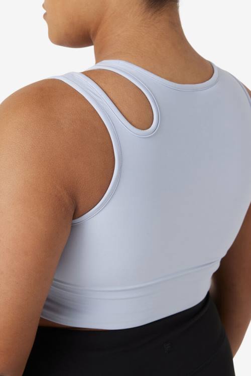 Fila Uplift Slice Crop Bra Tops Ženske Modra | Fila217RN