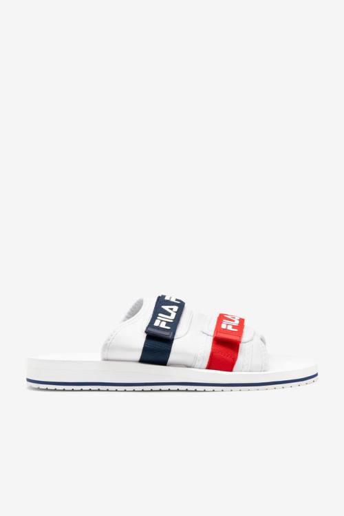 Fila Utility Natikači Moški Bela / Mornarica / Rdeča | Fila039LQ