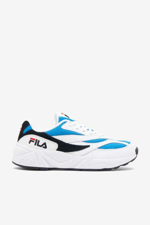 Fila V94m Superge Moški Bela / Modra / Črna | Fila769YX