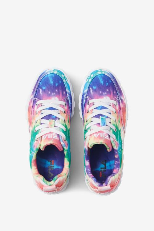 Fila Wosandblast Low Tie Dye Superge Moški Večbarvni / Bela | Fila968PW