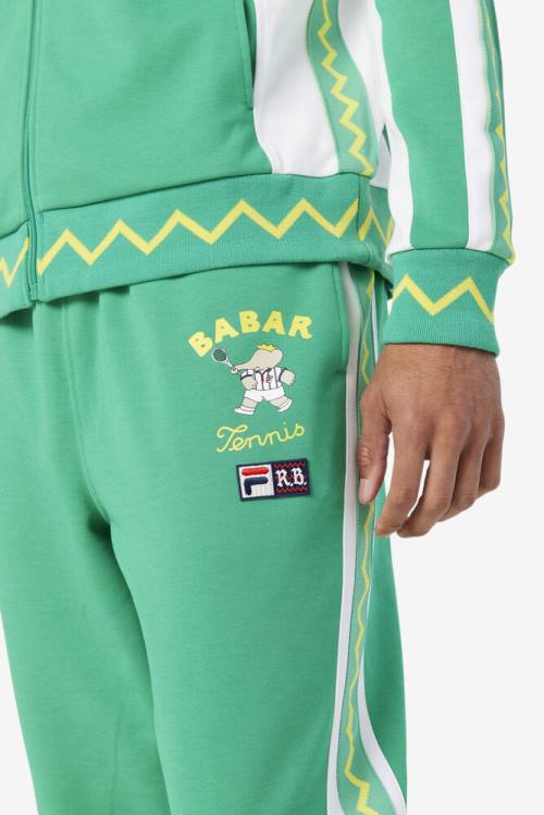 Fila X Rb Babar Evertt Jogger Hlače Moški Temno | Fila527TC