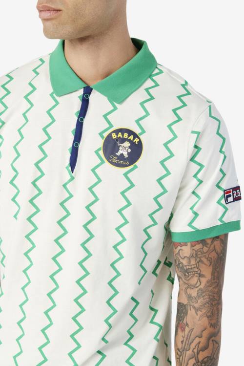 Fila X Rb Babar Guye Polo Majica Moški Temno | Fila703EQ