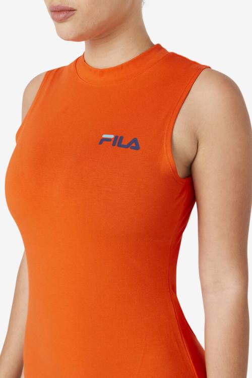 Fila Ximena Bodysuit Ženske Oranžna | Fila132CH