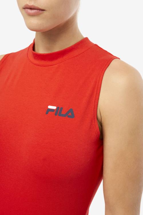 Fila Ximena Bodysuit Ženske Rdeča | Fila632GT