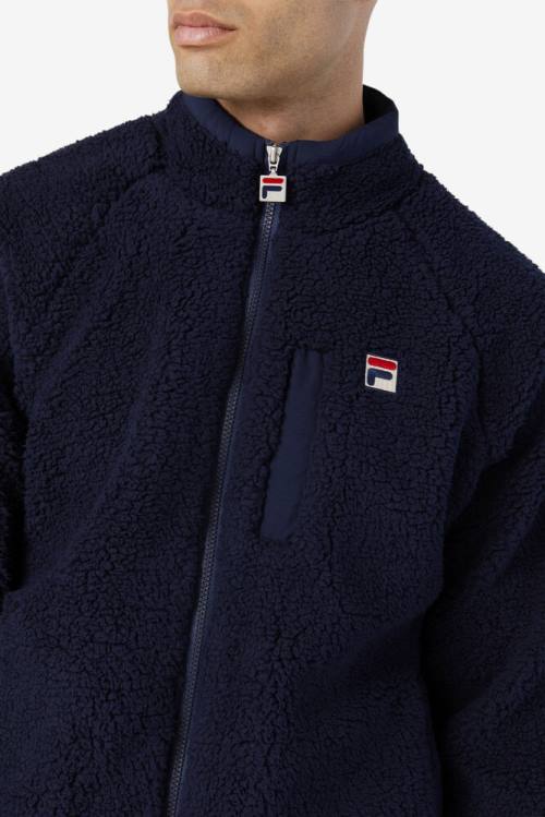 Fila Yuri Jakne Moški Mornarica | Fila814NX